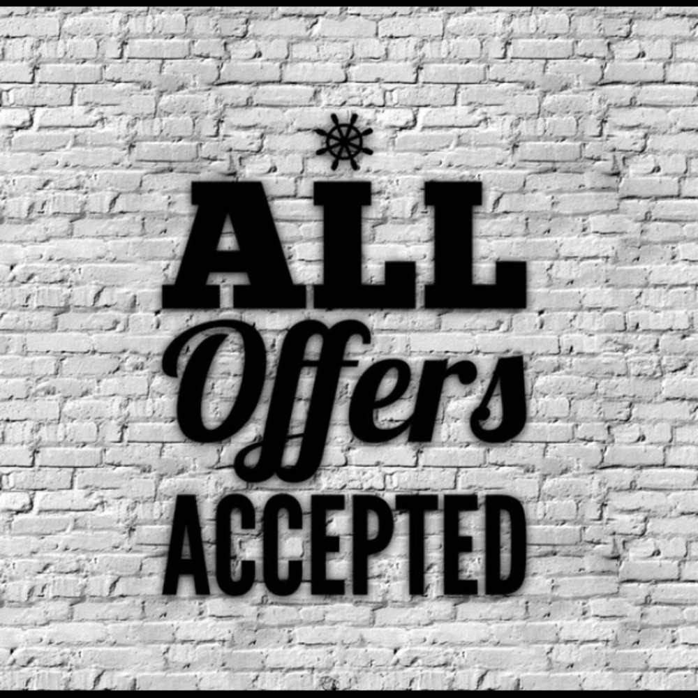 Make Offer- Wanting to Get Rid of Everything